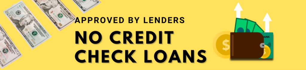 No Credit Check Loans - Payday Loans by Lenders