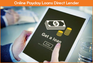 Online Payday Loans Direct Lender